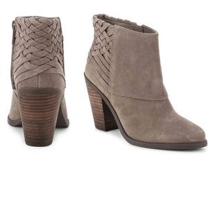 Jessica Simpson Taupe Casha Booties